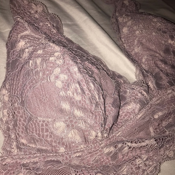 Youmita Light Purple Lace Bralette Size Medium - Picture 2 of 4